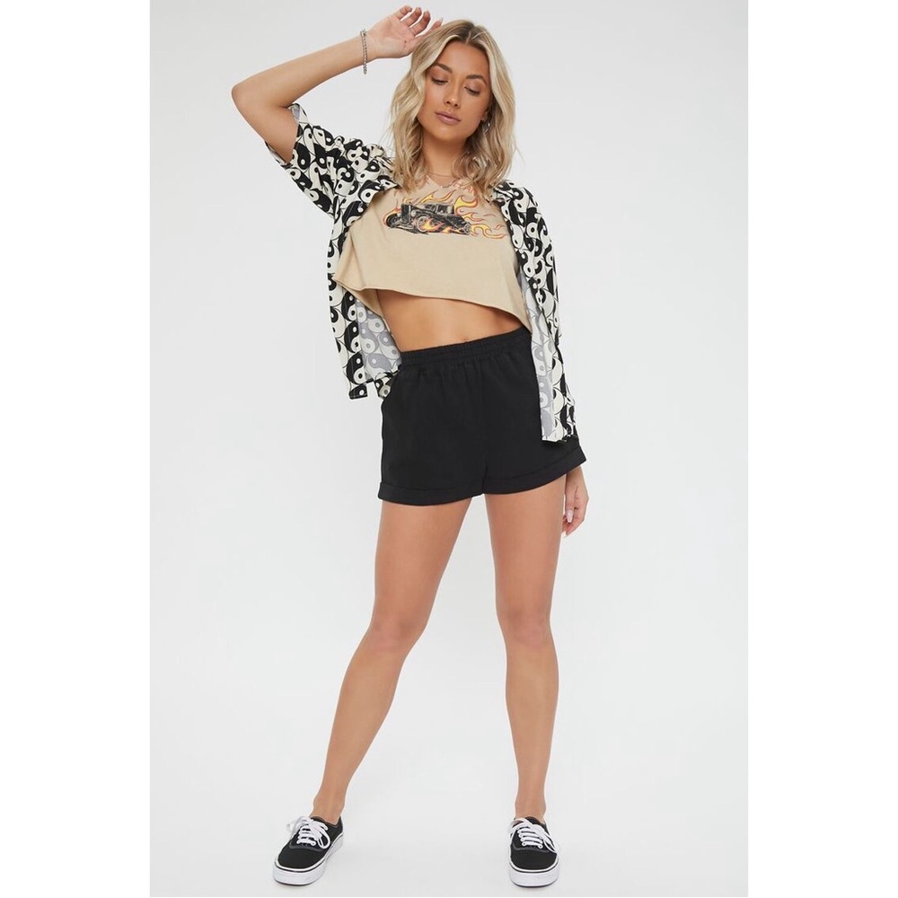Twill shorts